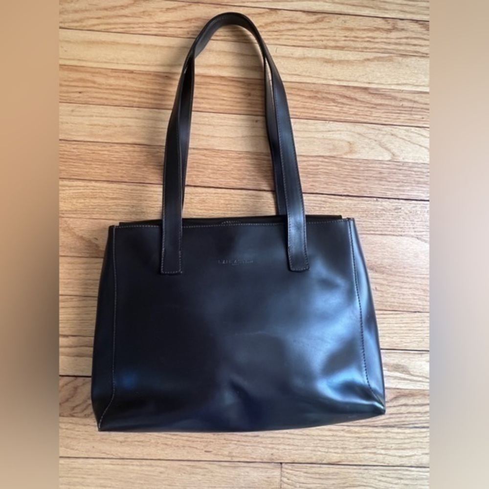 Lancaster Paris Tote Purse Rich Brown